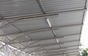 installing Broad Clough metal roofing